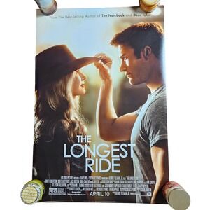 The Longest Ride 2015 Promo Movie Poster 27x40 Scott Eastwood, Britt Robertson